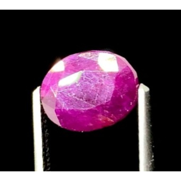 ($5,500 Appraisal) - 2.75 ct Certified Red Ruby gemstone 