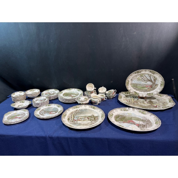 Johnson Bros The Friendly Village China Set