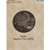 Image 5 :  Canadian World War II Collection featuring historical coins and stamps. 10,25,50-Cent 80% Silver
