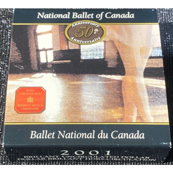 2001 National Ballet of Canada 92.5% Silver 25.175 Grams