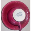 Image 3 : Cranberry Glass Platter Decorative Jug Hanging Egg Candle Holder Faux Florals 17T  & More 