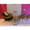 Image 3 : Vintage Lot of Santa Decor, Two Vintage Mugs, Candle Holder and Decor