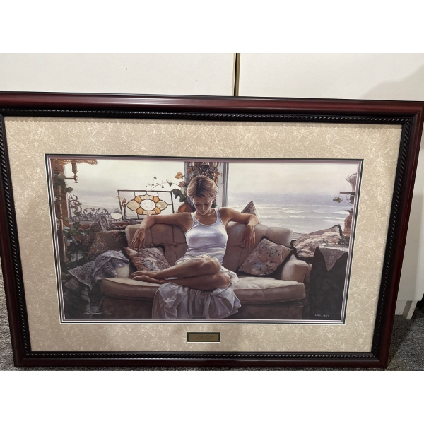 'The Search Within' Ltd Edition Print By Steve Hanks 1194/1650, w/ CoA, 39x27