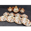 Image 1 : Asian Antique Tea Pot W/ Cups & Saucers (Some Chips-See Picture)
