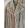 Image 2 : Lovely Cream Fur Coat Regal Furs, w/ Hat, Size S/M 