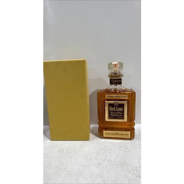 Corby Park Lane Canadian Whiskey 710ml - Sealed 