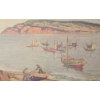 Image 3 : Painting of Bonaventure Island, Artist: Rita Mount, Framed Painting on Canvas 33.5 X 27