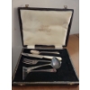 Image 1 : Leppington Utensil Collection in Lock Tight Case - Silverplated