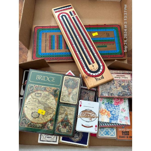 Cards & Crib Board Collection