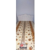 Image 3 : Vintage Tufted Twin Bed Bundle - Head Board Frame Mattress & Box Spring