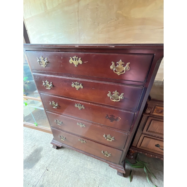 Vintage Cherry Wood Dresser