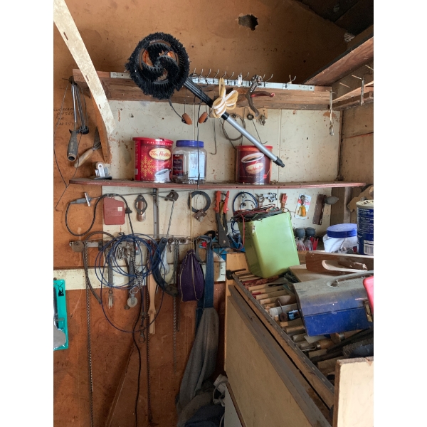 Garage Items, Tools, and Outdoor Mosquito Netting Kit