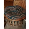 Image 1 : Papasan Chair With Bamboo Base