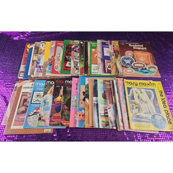 Retro Patterns at Your Fingertips with This Bundle of Mary Maxim Projects and Others