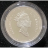 Image 2 : 1998 Canadian 50-Cent Sterling Silver Coin From The "Canadian Sports Firsts" 92.5% Silver 9.3 Grams