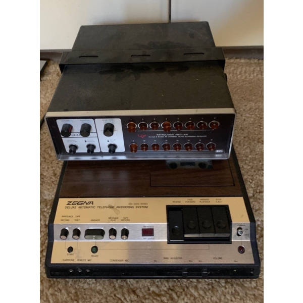 Realistic Scanning Monitor Receiver Mo.20-165 Zegna Telephone Answering System