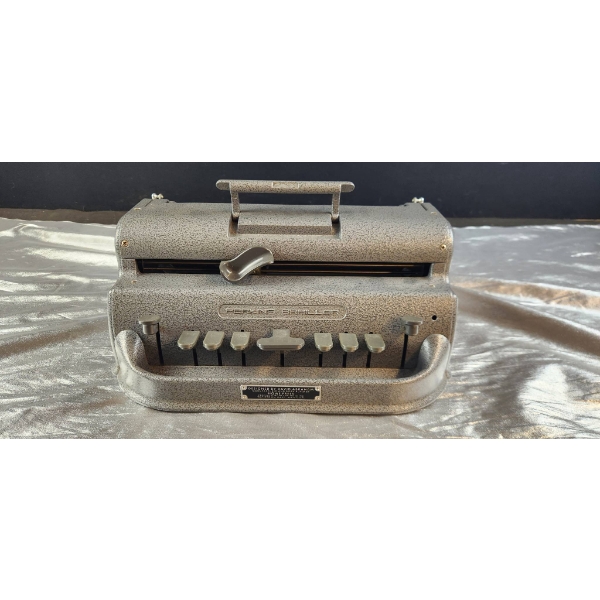 Perkins Braille Press from 1952 by Howe Press