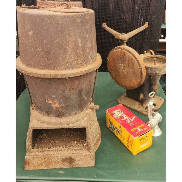 Antique Kitchen Tools and Mincer