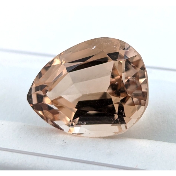 11.44 ct Certified Imperial Topaz Gemstone Untreated ($10,000 Appraisal)