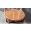 Image 5 : Vintage Wooden Chair Painted Brown, Made in U.S.A 16W, 17 D, 32 T 