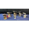 Image 2 : 5 Small & 1 X-Small Antique Plumbing Torches 
