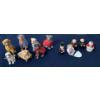 Image 1 : Canine Creche 7 Pc Set By Roman (Nativity) Plus Bride & Groom Figures (Bride is Broken) 