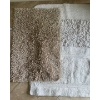 Image 4 : Bathroom Essentials w/Laundry Hamper & Crochet Poof Ottoman 17" tall
