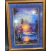 Image 1 : Large Framed Ocean Beach Scape