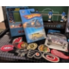 Image 13 : Sports Collection With Mini Foosball Table, NHL Team Patches, Hot Wheels, and Collectibles