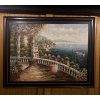 Image 1 : V. Bianconi Title: Seaside Balcony Medium: Oil on Canvas