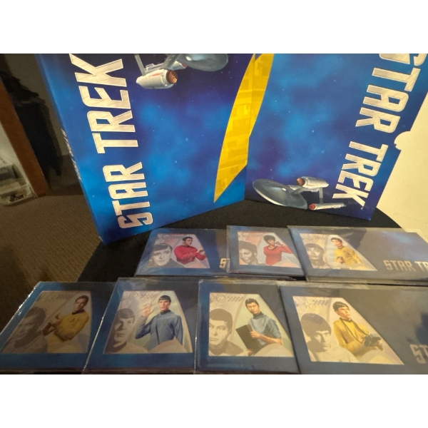STAR TREK ORIGINAL SERIES FULL SET – CAPTAIN KIRK – SPOCK- MCCOY- SCOTTY- UHURA- SULU – CHEKOV – 201