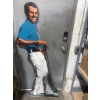 Image 3 : Life-Size Vintage Cardboard Standee with Metal Support
