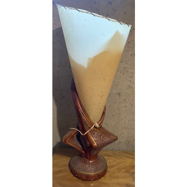 Gorgeous Modernist Sculpture Lamp  - 36T 