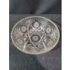 Image 4 : Pressed Glass Dishware and Accessories Set with Starburst Design (10 Pieces)