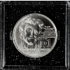 Image 1 : 2011 PROTEA 1 South African Rand, Prof. John Maxwell Coetzee - 92.5% Sterling Silver Coin - #1
