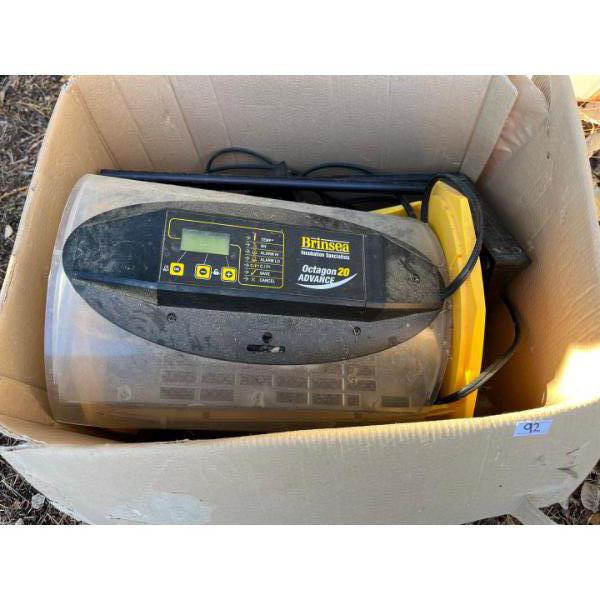 BRINSCA octagon 20 advantage incubator