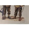 Image 13 : Assorted War Prints, Artist: Volstad, 17 x 11 Unframed and Photo of Army Truck 8.5 x 11 Unframed 