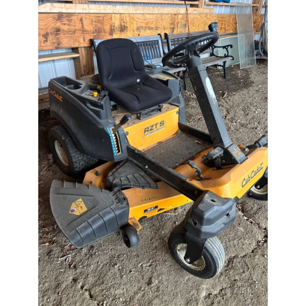Cub cadet lawn tractor zero turn RZTS  with Kohler 25 hp 7000 series motor