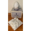 Image 1 : Lladro Porcelain 1994 Decorative Egg 5T w/ New Nativity Minis 
