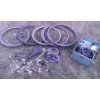 Image 1 : Bicycle Parts and Accessories Including Wheels, Saddle, and Hardware