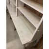 Image 2 : Vintage store display shelving unit, buyer responsible for disassembly and moving. Two sections, fir