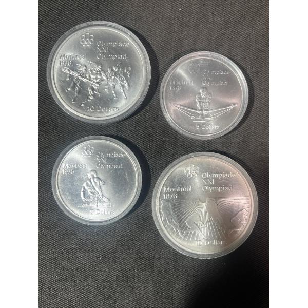 1976 Olympics XXI Coin Set