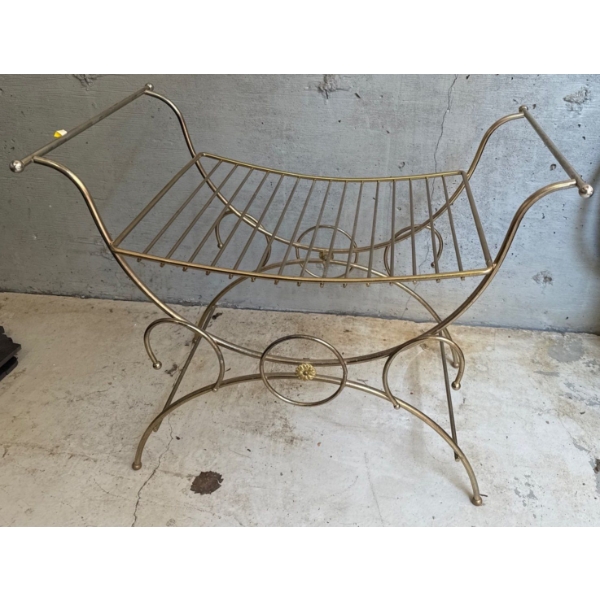 Brass Stool - 26W