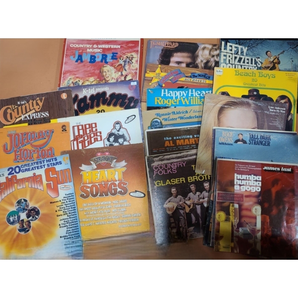 Records Including: The Bee Gees, Beach Boys, Buck Owens and More!