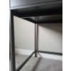 Image 5 : Grey Desk 52 w, 30 h, 23.5 d and Upholstered Desk Chair 25 w, 32 h, 18 d 