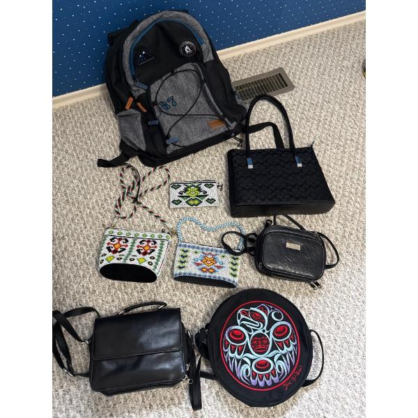 Handbag Collection Including Malaysian Beaded Bags 