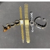Image 9 : Lot: Wittnauer, Citizen, Geneva Platinum Watches, Rings, Swank Cufflinks