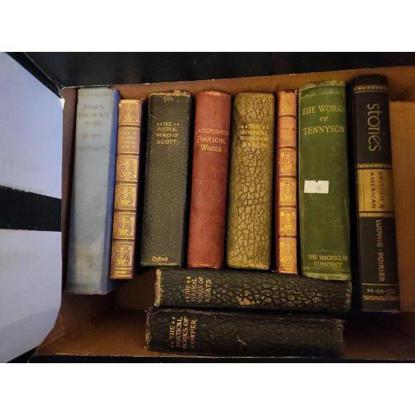 Poetry Collections of Byron, Scott, Keats and More!
