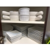 Image 1 : Modern Square Dishware Collection w/ Ramekins French Onion Soup Bowls & More 