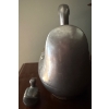 Image 3 : Heavy Pewter and Brass Large Duck Trinket Box w/ Mini Box Duck - Lg is 1 Foot Wide, 10 Inches Tall 